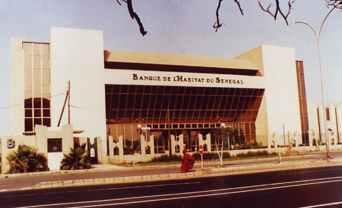 Le bâtiment de la Banque de l'Habitat du Sénégal (BHS)